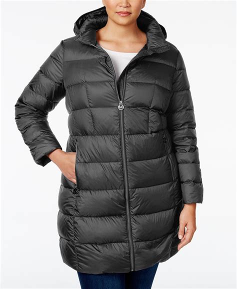 michael kors women's plus size winter coats|michael kors plus size coats.